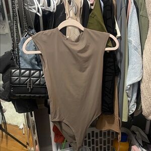 Zara Brown Bodysuit